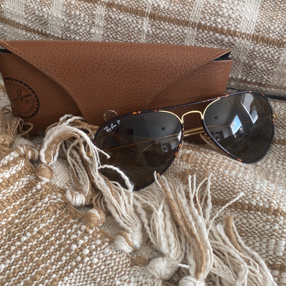 RAY-BAN RB3025JM  POLARIZED AVIATOR FULL COLOR